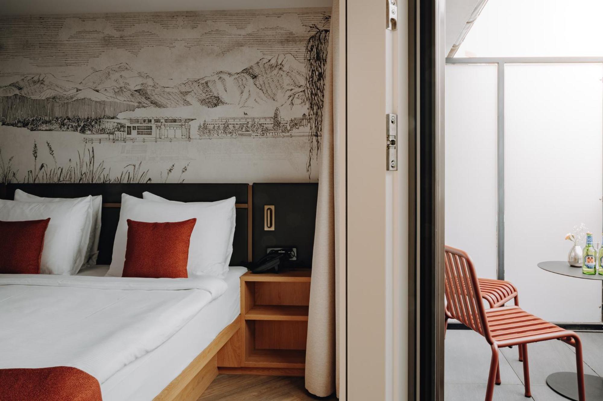 Chambre Lit King-Size avec Balcon