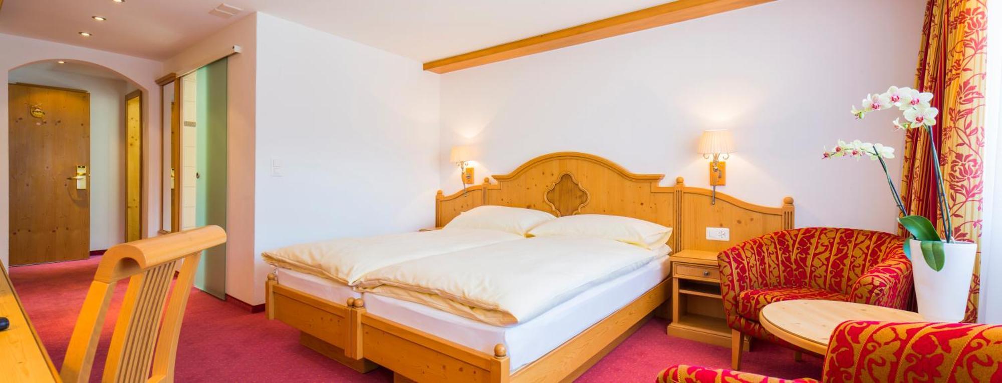 Chambre Double de Luxe avec Balcon - Vue sur Mont Cervin