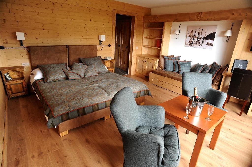 Chambre Double avec Balcon - Vue sur Montagnes