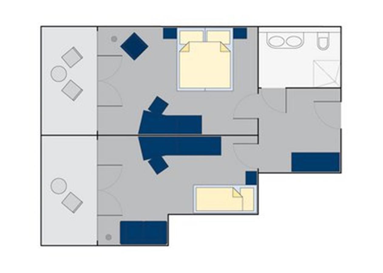 Suite Familiale avec Balcon