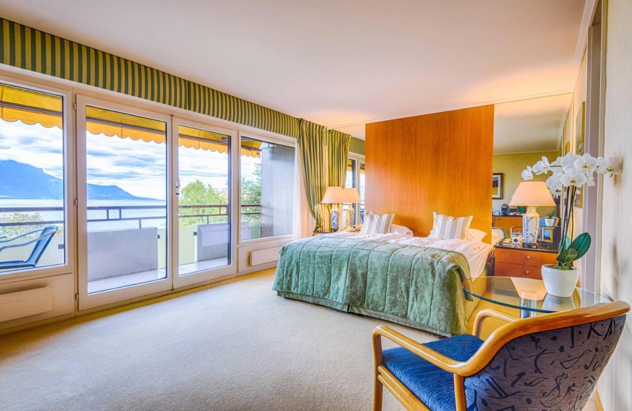 Habitación Doble Deluxe con balcón y vistas al parque o al lago