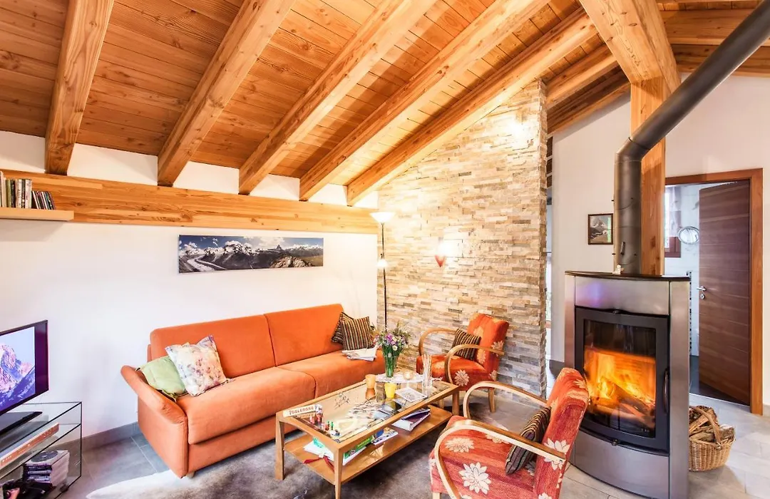 Chalet Hinter dem Rot Stei, private wellness, in ski&hiking area of Zermatt-1