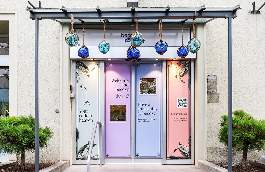 Becozy Self Check-In Pop-Up Hotel Basel-1