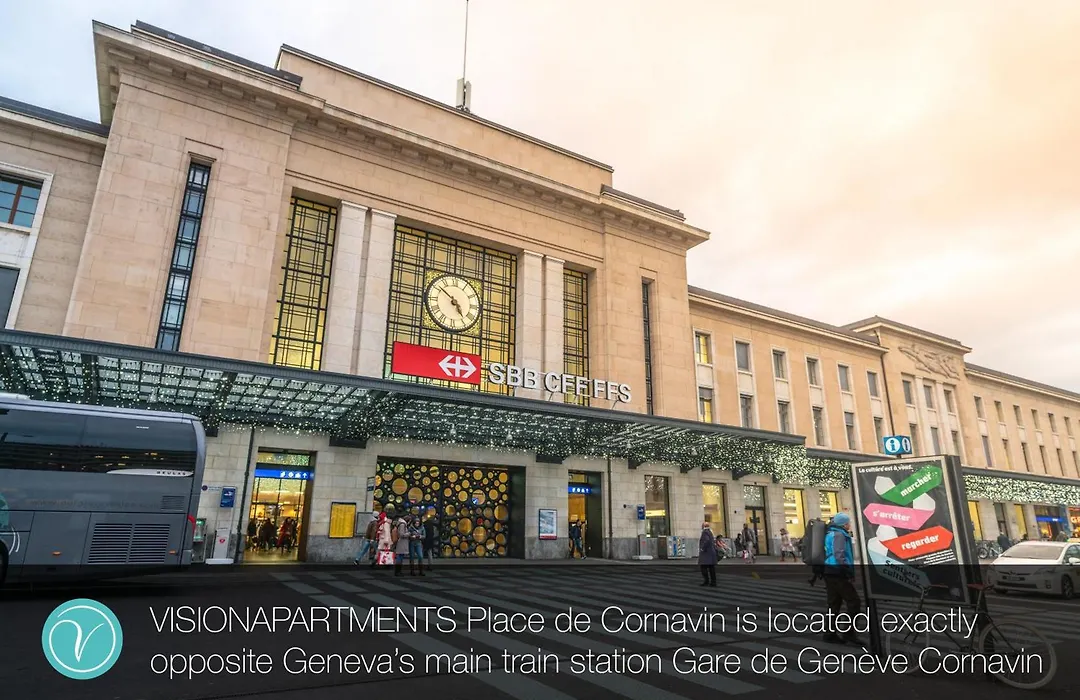 Visionapartments Place De Cornavin - Self Check-In-1
