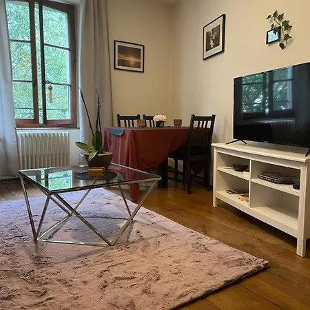 Chambre Double Vue Lac Montreux Centre-2