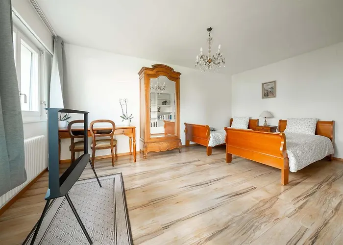 Ground Floor Rooms With Stunning Lake View & Garden Access Montreux