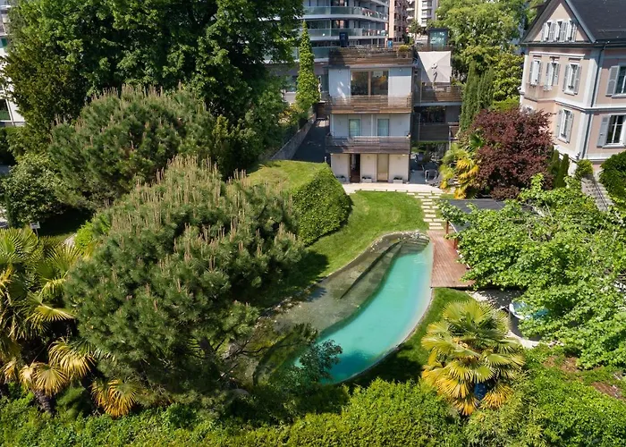 Montreux Rotana Garden House With Private Pool - Swiss Hotel Apartments admite animales