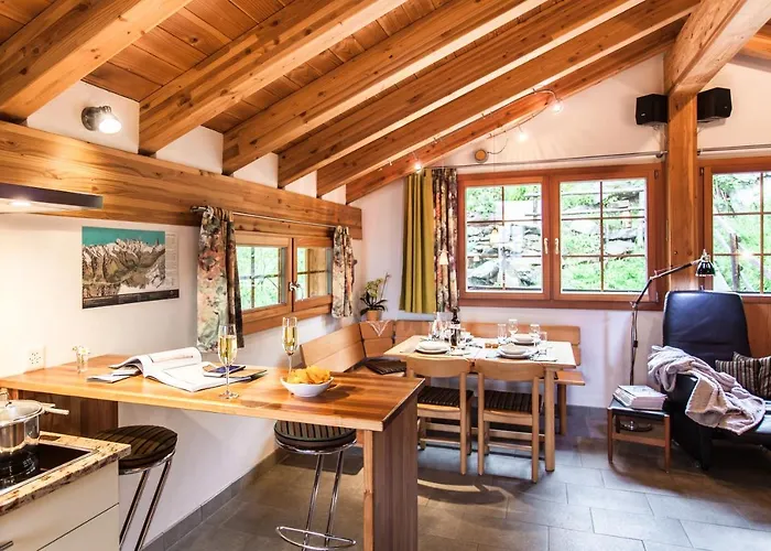 Chalet Hinter dem Rot Stei, private wellness, in ski&hiking area of Zermatt