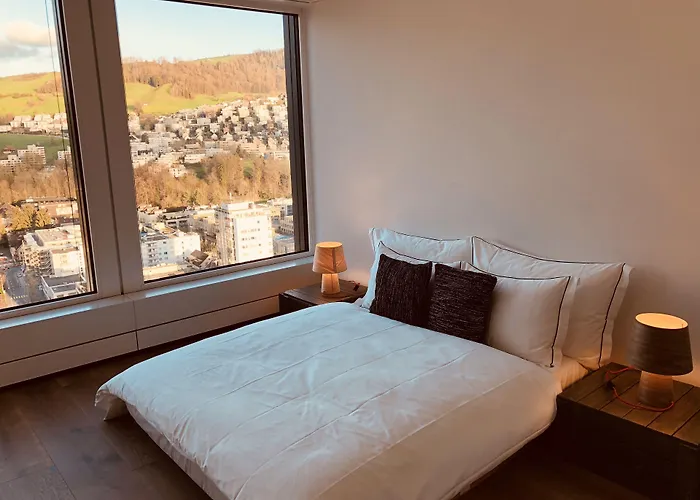 Park Tower City View Apartments Zug
